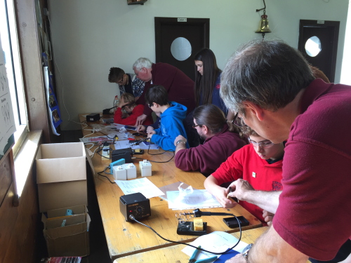scouts soldering
